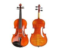 Professional Violin Dried Stripes Maple Hand-craft Violino 4/4 3/4 (Color : 4/4)