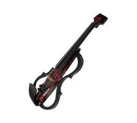 Professional Violin Electric Fiddle Headless Electric Violin Carbon Fiber Body Silent Electric Violin For Practice Performance