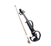Professional Violin Electric Violin Solid Wood Violin Ebony Fittings 4/4 Silent Electric Violin Set For Violinist Students Beginners