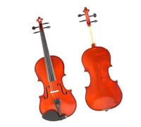 Professional Violin Full Size Violin Bright Spruce Wood Beginner Adult Entry Handmade Violin (Color : 1/8)