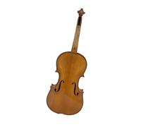 Professional Violin Incomplete Violin Flame Maple Wood Back Spruce Top Hand Carved Solid Wood Body Clear Lacquer 4/4