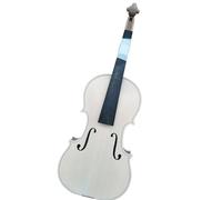 Professional Violin Maple White Embryo Violin Unfinished White Maple Wood Violin 4/4-1/4 Solid Wood DIY White Violin Accessories With Ebony (Color : 4/4)