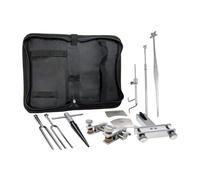 Professional Violin Repair Kit 11 Tools | accurate soul tool, non-slip device, vertical measurement, tuning fork, clamps