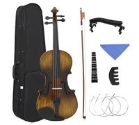 Professional violin shoulder rest 4/4 Bright Violin String Instrument Acoustic Classical Violin With Case Musical Instrument Accessories Set(SET2)