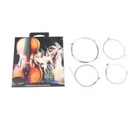 Professional Violin String Set 4Pcs G D A E Steel Wire Clear Full Voice Wear Resistant Durable Easy to Install for Violinists Musicians
