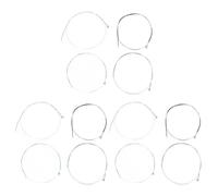 Professional Violin String Set Premium Copper Alloy Strings for Enhanced Tone and Projection for 1/2 1/4 3/4 4/4 Violins Silver Color 12 Strings Included