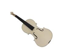 Professional Violin Unfinished Violin Selective Dried Flamed Maple Back Spruce Top Handmade White Blank Violin (Color : Only Violin)