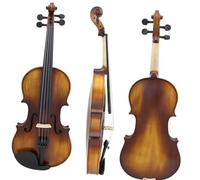 Professional Violin Violin 4/4 Low Gloss Instrument Perform Violin Beginners Choice Suit For Daily Practice Natural Air-dried Spruce Panel (Color : Violin)