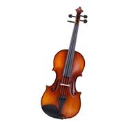 Professional Violin Violin Beginner Students Learn Solid Wood Matte Violin 4/4-1/8 Size (Color : 1/4)