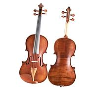 Professional Violin Violin Professional Performance Grade Handmade Solid Wood Spruce Wood Beginner Handmade Adult (Color : 1/2)