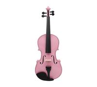 Professional Violin Violin Professional Playing Violin Handmade Solid Wood Student Beginner Graded Basswood Violin (Color : Pink)