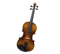 Professional Violin Violin With Bow Carrying Box Solid Wood Basswood Acoustic Violin Concert Band Beginner (Color : 1/2)