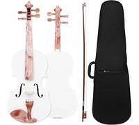 Professional Violins White Marble Patterned Solid Wood Musical Instruments Are Suitable For Playing And Performing The Violin