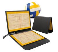 Professional Volleyball Tactic Board, Volleyball Dry Erase Strategy Whiteboard, with Markers, Eraser, Easy to Carry, for Teaching, Competition