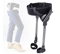 Professional Walking Aid Bionic Body Power Walking, Rehabilitation Walker Assisted Walking Exercise Assisting Leg Lifting and Climbing Aid, 3 Levels of Adjustable Strength,M
