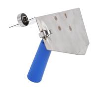 Professional Wall Corner Drywall Scraper Set, 2M Telescopic Aluminum Pole with 360° Stainless Steel Bearing Head, Perfection for Plaster Finishing & Tight Corner Work