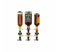 Professional Wall-mounted alcohol dispenser for 0.7 - 1.0L bottles - alcohol dispenser for 3 bottles