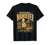 Professional Wanderer Enjoy The Journey Adventure Duck T-Shirt