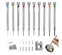 Professional Watch Screwdriver Set - Precision Jewellers Watchmakers Tools Kit for Repair, Watch Strap Removal, and Small Electronics - Tiny Screwdriver Set for Glasses and Watches