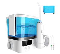 Professional Water Flosser, Rechargeable Portable Teeth Cleaner, 600ML Water Tank, 10 Adjustable Water Pressure Levels for Dental Care and Gum Health