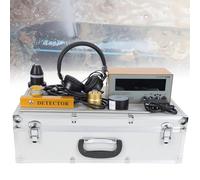 Professional Water Leak Detector For Home & Outdoor, Ultrasonic Underground Pipe Leak Sensor, Hot & Cold Water Pipe Leak Detection, Adjustable Volume & Multi-frequency, 3m Depth F999M