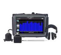 Professional Water Leak Detector, Underground Pipe Leak Geophone Sensor with Headset & Vibration Analysis, Precise Plumbing Tool for Home, Outdoor and Industrial Pipeline Inspection