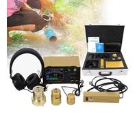Professional Water Leak Detector with Headset and Adjustable Multi-Frequency LCD for Underground Pipe Detection