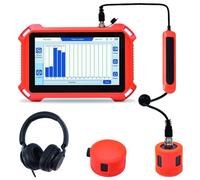 Professional Water Leak Detector with High-resolution Lcd Sunlight-readable Display, 2026 Upgrade Water Pipe Locator with Buffer Ball Design, Audio Recording Available 3m-outdoor