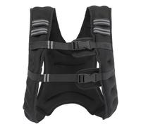Professional Weighted Vest 5kg or 10kg - Adjustable Workout Weight Vest for Men & Women | Breathable Neoprene, Reflective Strips, Strength Training, Running & Fitness (Black, 10kg)