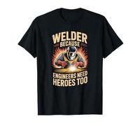 Professional Welder Message for Skilled Workers T-Shirt