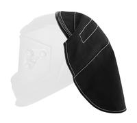 Professional Welding Helmets with Extended Face Shield, Leather Cloth Design & Quick-Fastening Secure Clip Welding Hoods Headgear