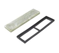 Professional Whetstone Knife Sharpening Stone Kit, High Hardness Jade Sharpening Stone Set with Silicone Cover, Water - Only Easy Cleaning for Kitchen Scissors (10000 Grit)