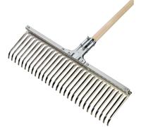 Professional Wide Leaf Rake Garden Rake 56 Cm Light & Thorough