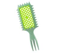 Professional Wide Tooth Comb With Hexagon Pattern Designs Hairdressing Tool Hollow Out Combs For Easy Detangling Hexagonal Hairbrush