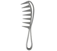 Professional Wide Tooth - Extra Large Detangling, Styling Accessory | Wide Spaced Teeth Tool, Kit | Large Tooth Styling Tool, Professional Electrostatic Curling Comb | Premium Wavy Thick Hair Com