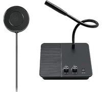 Professional Window Intercom System - Clear Anti-Interference Communication for Business, Office, Bank, and Hospital Security