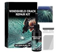 Professional Windshield Repair Kit - All-in-One Solution for Windscreen Chip, Crack & Scratch Repairs | Fast Acting Resin Glass Repairs Kit for Cars & Vehicles | Universal Windshield Chip Repair Kits