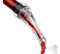 Professional Wine Oxygenator - Transparent Acrylic Aerating Pour Spout, Bottle Flow Control Gadget | Tabletop Beverage Serving Tool, Smooth Taste Enhancement for Social Events and Dinner Service