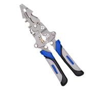Professional Wire Stripper Tool, Multifunctional Foldable Cable Cutter Plier with Chrome Vanadium Steel