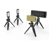 Professional Wireless Laser Timing System - 40/60 Yard Dash Training with Adjustable Tripod, Rechargeable Sprint Timer for Speed & Agility Drills, Ideal for Football, Soccer & Fitness Coaching