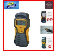 Professional Wood & Building Moisture Meter - Instant Readings with LCD Display