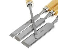 Professional Wood Chisel Set 4Pcs/Set Wood Sculpture Flat Chisel DIY Woodworking Hand Tool
