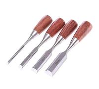 Professional Wood chisels 4Pcs/Set Wood Chisels Short Handle Household Wood Carving Tools Stainless Steel Sharp Handmade Wood Carving Knives