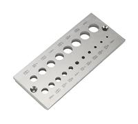 Professional Wood Dowel Maker Tool Metric/English Size Steel Construction Dowel Making Easy to Carry Doweling for Woodworkers