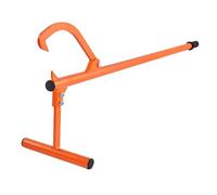 Professional Wood Roller Tool with Rubber Grip for Effortless Movement in Forestry Adjustable Leg Roller