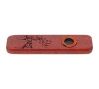 Professional Wooden Kazoo for Adults, Brown Red Rosewood Instrument | Accurate Pitch, Versatile Style Range, Classical and Modern Repertoire, Suited to Experienced Players, Music Classes