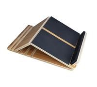 Professional Wooden Slant Board, 6-Level Adjustable Incline Board & Calf Stretcher for Physical Therapy, Non-Slip Surface for Plantar Fasciitis, Achilles Tendonitis, Heel Pain, Home Gym & Office