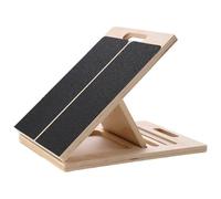 Professional Wooden Slant Board, Adjustable Calf Stretcher & Incline Board for Leg Stretching, Portable Non-Slip Physical Therapy Wedge for Plantar Fasciitis, Achilles Tendonitis & Heel Pain Relief