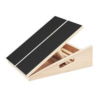 Professional Wooden Slant Board - Adjustable Incline Board and Calf Stretcher Extra Side-Handle Design for Portability 5 Position Adjustable Design (Full-coverage)