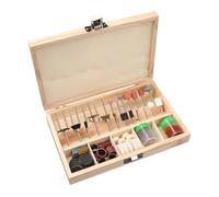 Professional Woodworking Rotary Tool Set 100pc Multifunctional Bits For Electric Sculpting Sanding Crafting Engraving Craftsmans Wood Carving Tool Collection